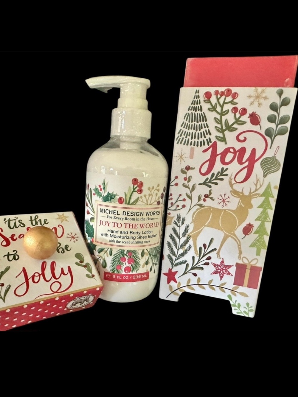 Michel Design Works Joy To The World Hand & Body Lotion 8fl oz NEW